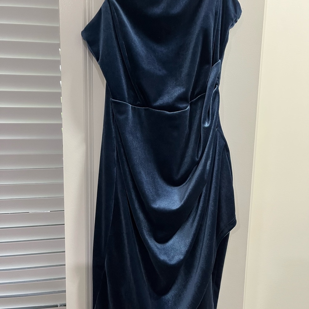 Elegant Navy Blue Dress